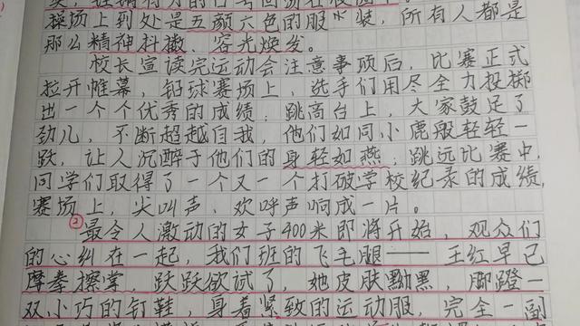 秋季运动会日记650字