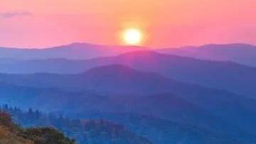 太阳下山了作文