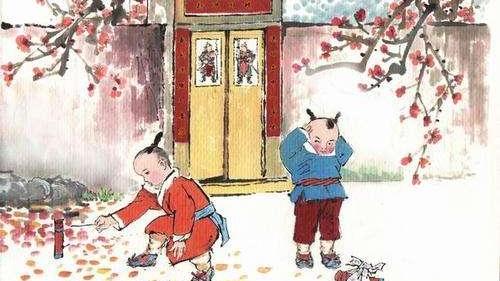 描写元旦喜庆的古诗