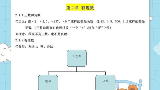 数学初一知识点总结（优秀）