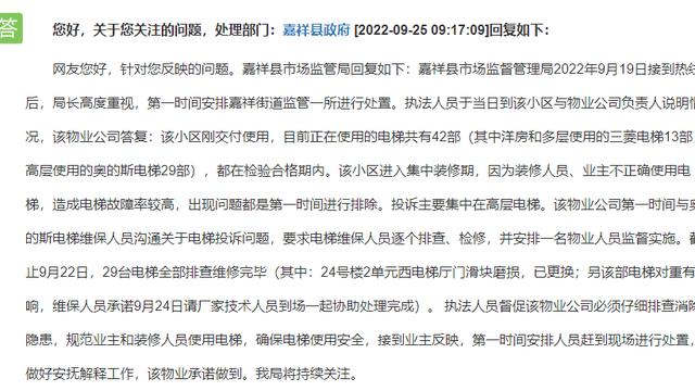 电梯自查报告
