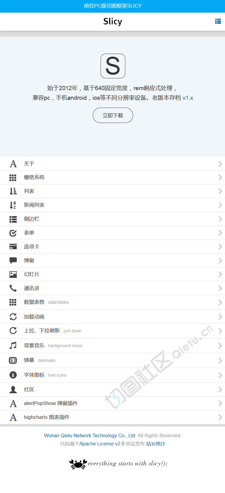 移动切图框架 SLICY 发布 v1.1 版本