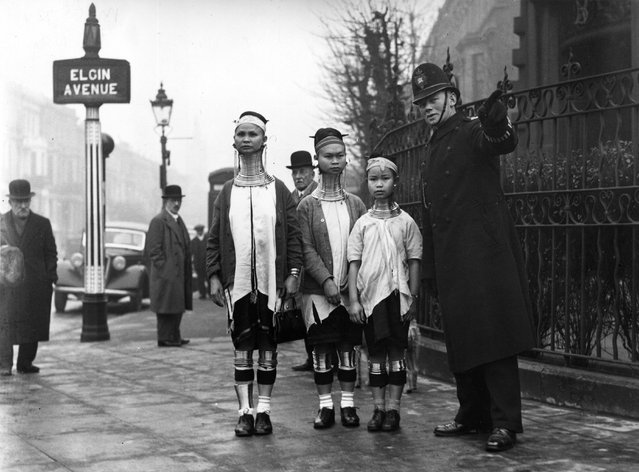 80年前几个长颈女人的伦敦之旅