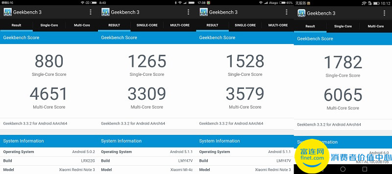 高通骁龙650首发 红米note3全网通版性能测试