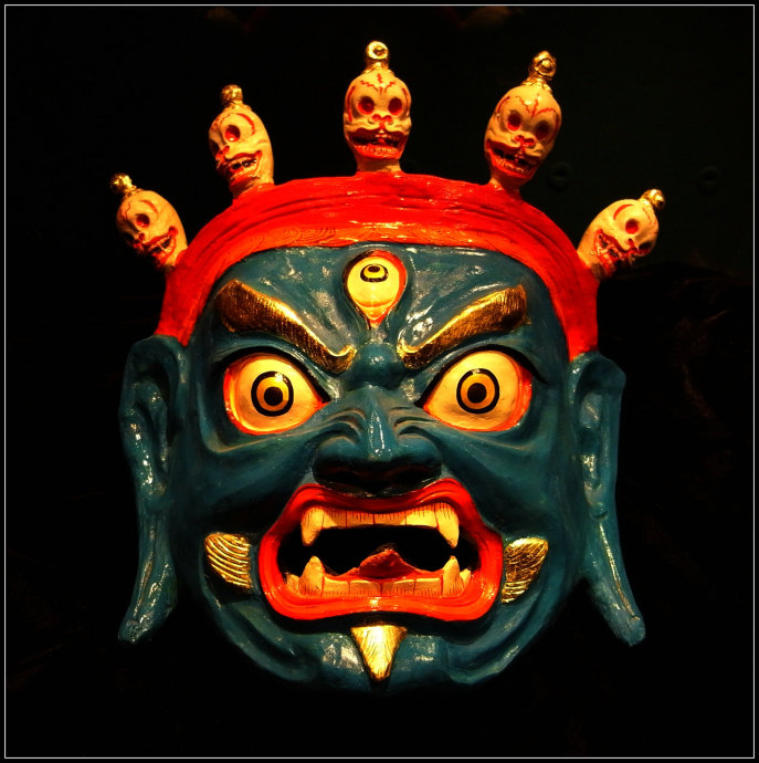 多识仁波切：独具特色、堪称一绝的藏族面具艺术
