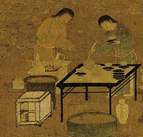 古代绘画中的饮茶场景
