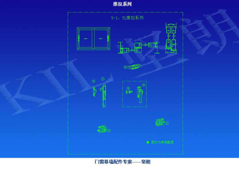 铝合金门窗基础知识（坚朗门窗内部资料）