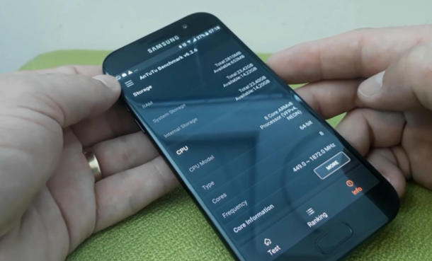 Galaxy A5（2017）入门视頻提早曝出：低配版三星S7