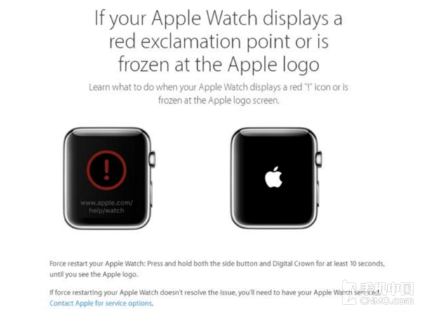 坑人了！Apple Watch升级后立即粉刷砖