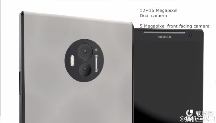 NokiaC1设计概念：最震撼的“奥利奥”双镜头设计方案