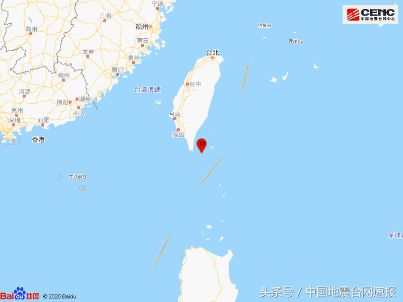 台湾屏东县海域发生5.3级地震 厦门福州等地有震感！2021台湾地震最新消息