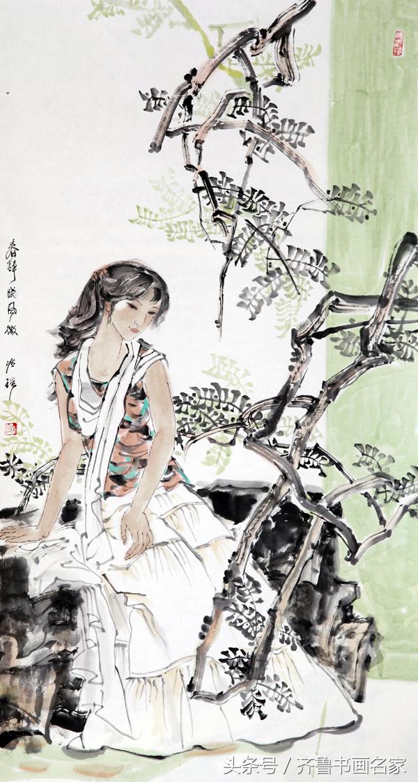 清雅别致  意境幽婉——品著名画家冷珍女性人物画中的古典风韵