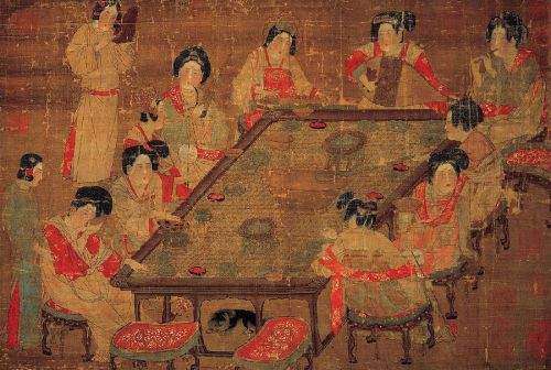 古代绘画中的饮茶场景