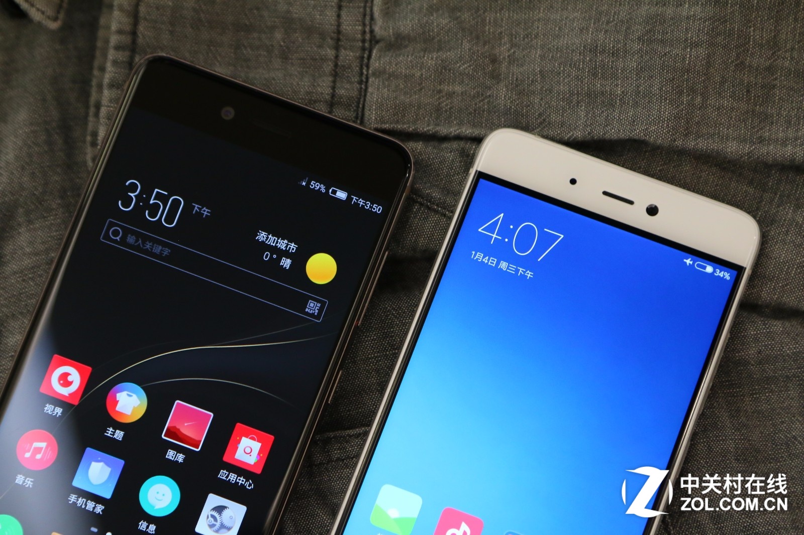 争锋相对 nubia Z11 miniS比照小米5s