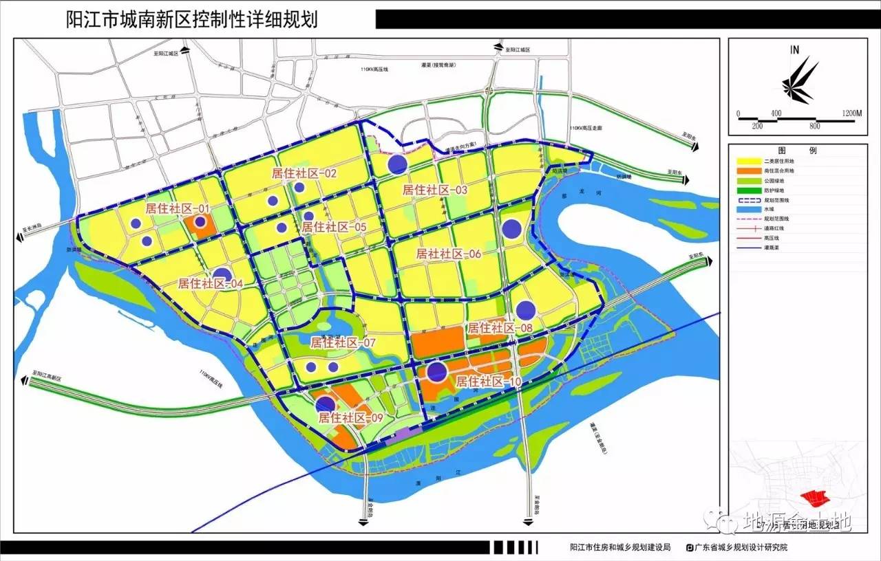 广东阳江市滨海新区350多亩大型商住项目整体转让