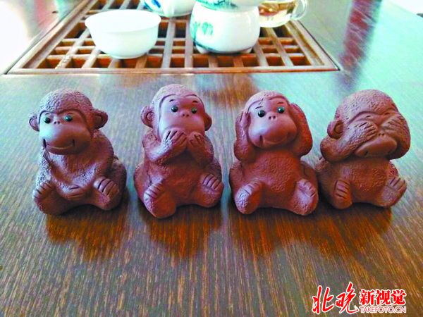 盘点京城猴文化 吴裕泰“四不猴”茶宠很卖萌