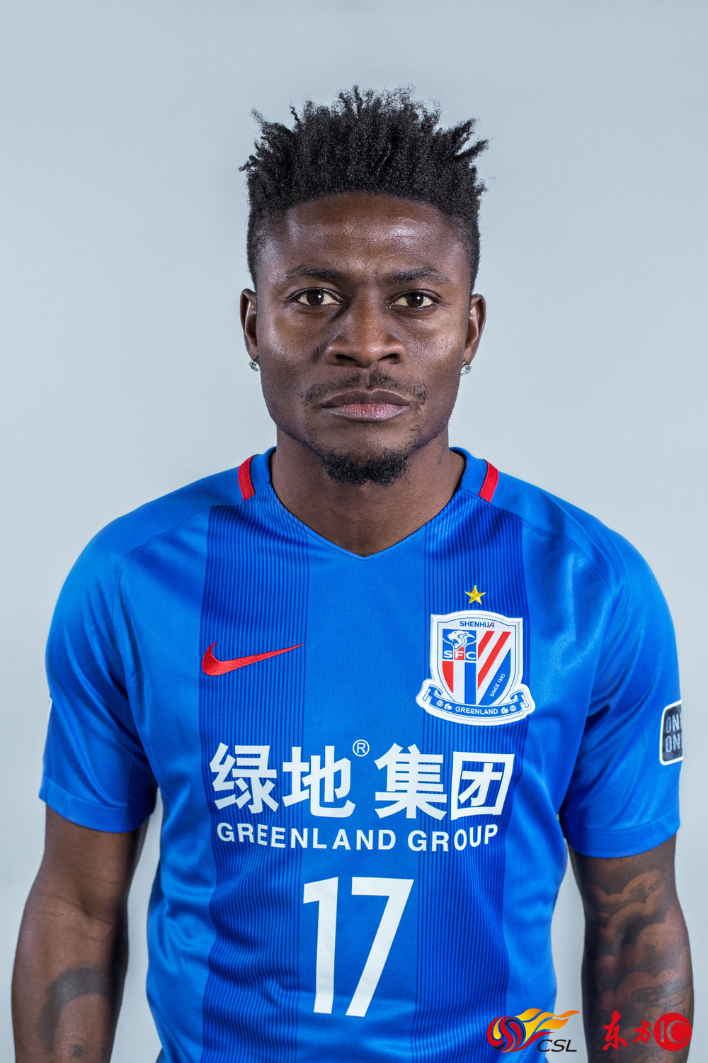 不狂不放不申花2017上海绿地申花球员写真发布