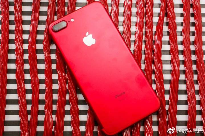 iphone 7 plus尤其红真机图赏，最漂亮的iPhone！