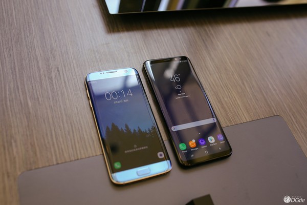 小尾巴图赏丨Galaxy S8 与 S7 edge / iPhone 7 Plus 比照