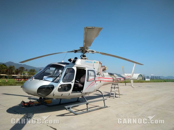 海直通航两架直升机开启南方电网电力巡线任务