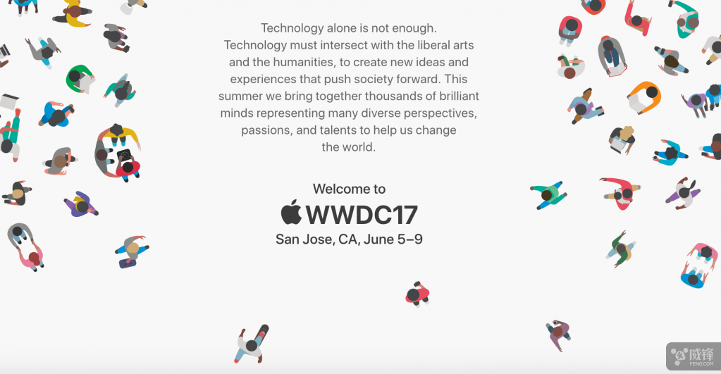 WWDC 2017专享页亮相苹果手机官网显眼部位