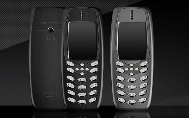 沒有最硬仅有更硬！铝合金Nokia3310问世！卖2万块也简直了