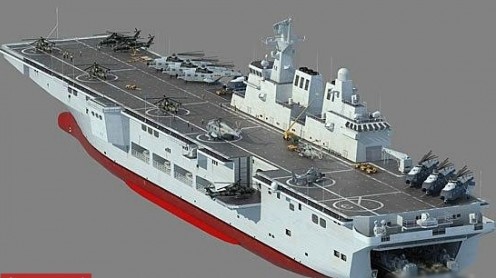 中国补齐海军强国最后一块短板，这艘巨舰比辽宁舰还重要