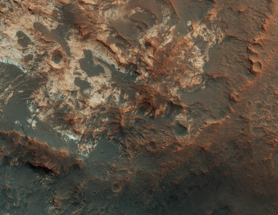 美国太空总署2017年3月新发布火星高清照片，美景极其震撼！