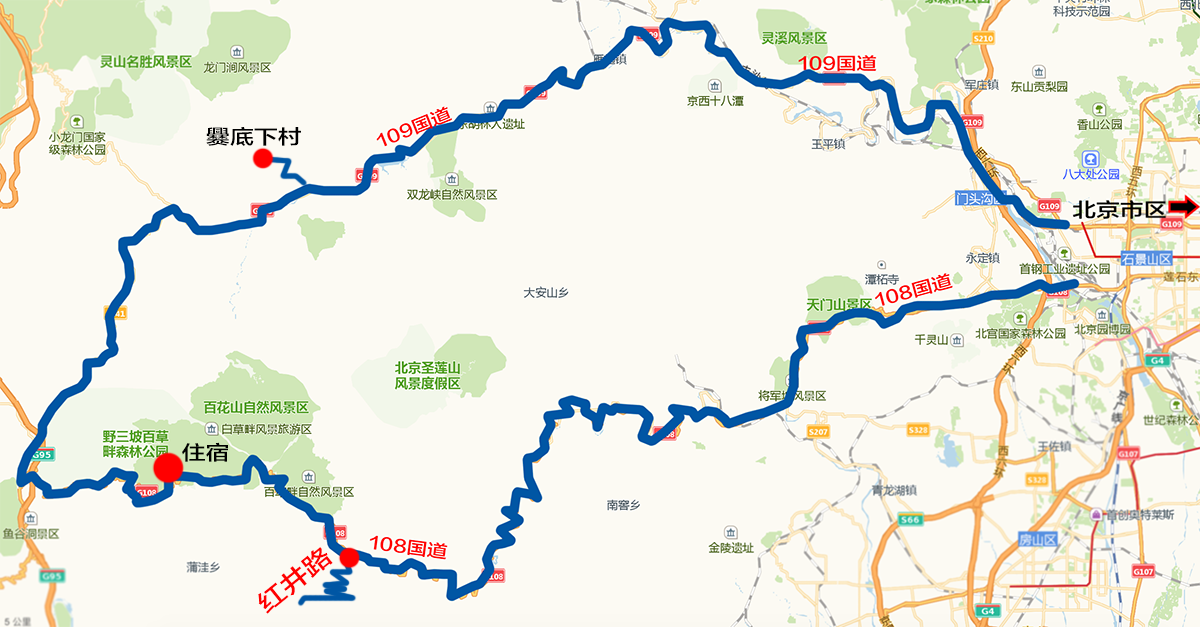 北京出发的这三条周边自驾游路线,值得体验