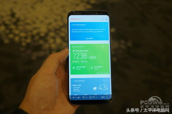 三星S8现场评测：逆天屏占比，但有些惊喜你不知
