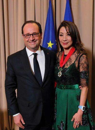 杨紫琼获颁法国荣誉勋章