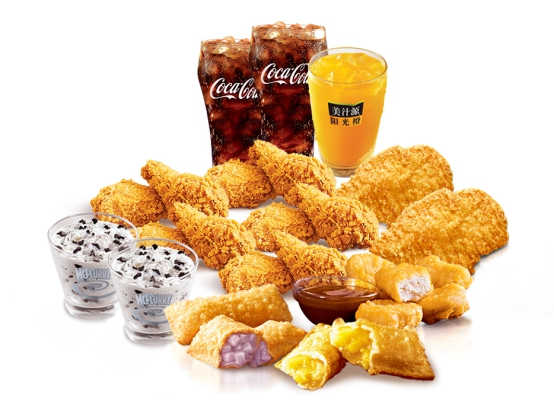 hungry push Mcdonald's to enjoy afternoon tea only, favourable formula 62 tuck up! 