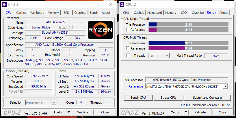 主流玩家首选神U！AMD 锐龙5 1500X处理器评测