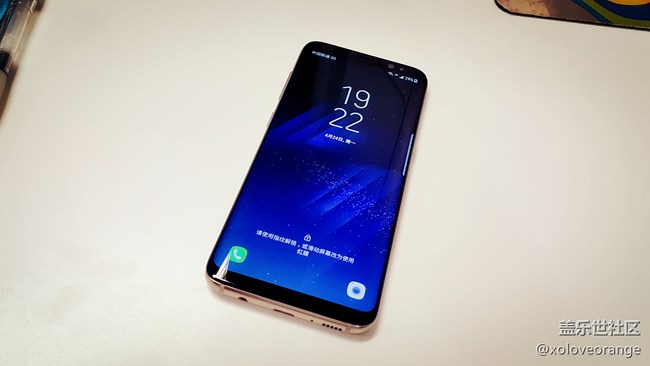 他的体验告诉我，我需要一台三星Galaxy S8……