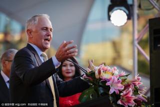 澳大利亚举办中国春节灯会 总理特恩布尔出席