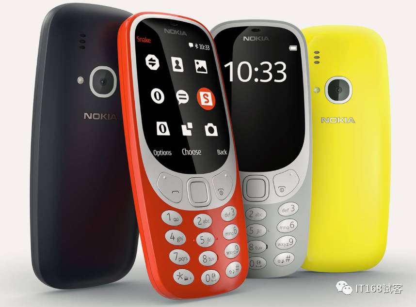 Nokia3310神机亮相官方网站 几代神机入门比照！