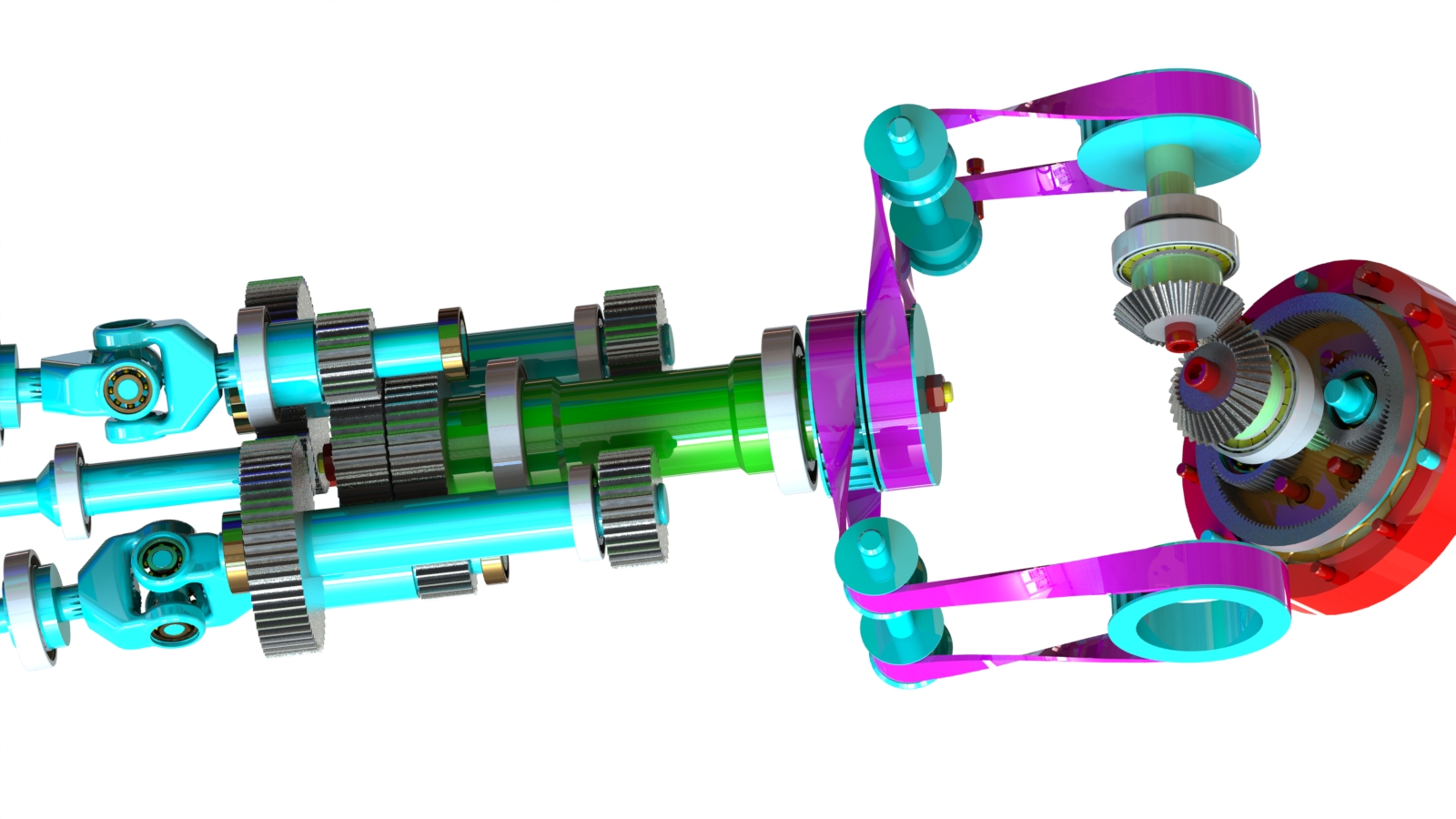 完整的6自由度机器人手臂3D建模图纸 SOLIDWORKS