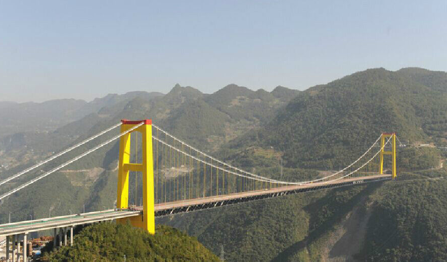 汇总世界上最高的几座公路桥梁，有一半在我国