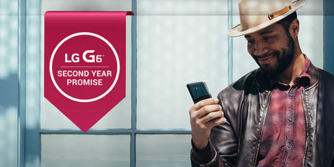 LG G6如今完全免费出示一年的质保期（只限英国）