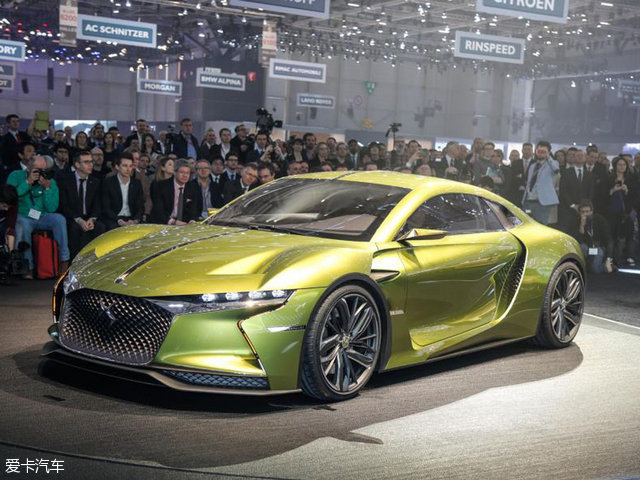 DS新电动跑车E-Tense首发亮相