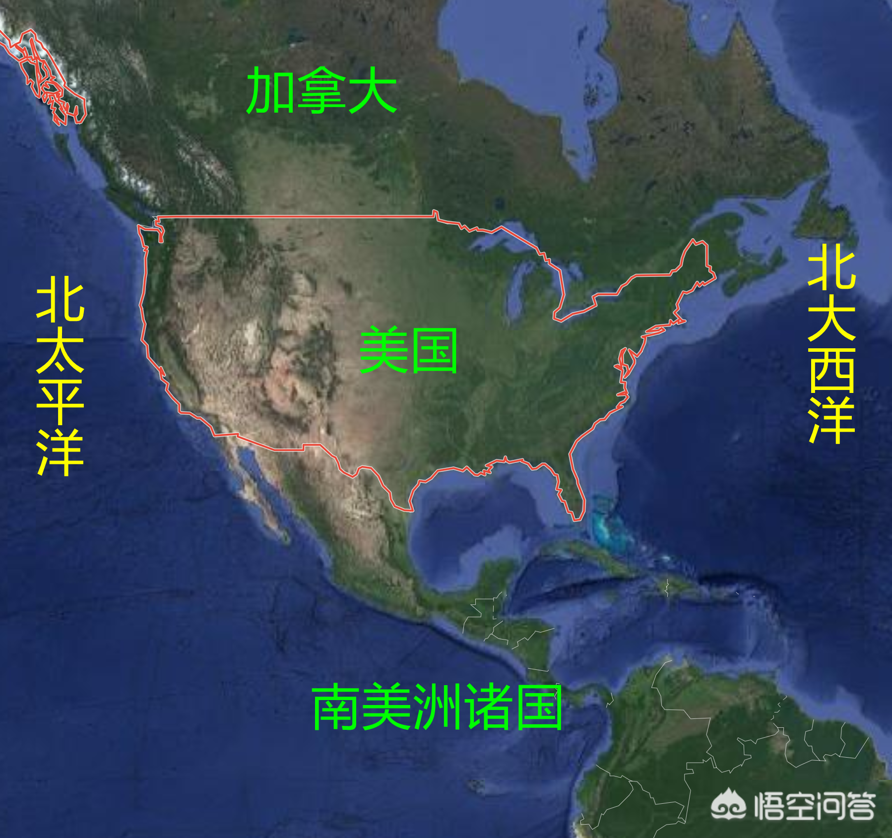 世界唯二超级大国，美国和中国的地理条件谁更胜一筹？