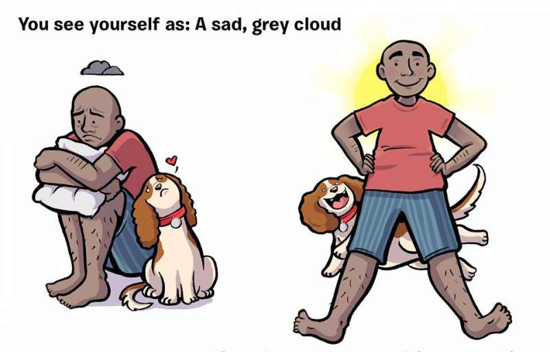 让你看完喷著泪冲去把爱犬抱紧紧的“狗狗眼中的主人”漫画