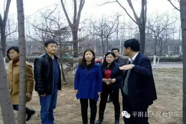 平阴县检察院到县环保局走访座谈