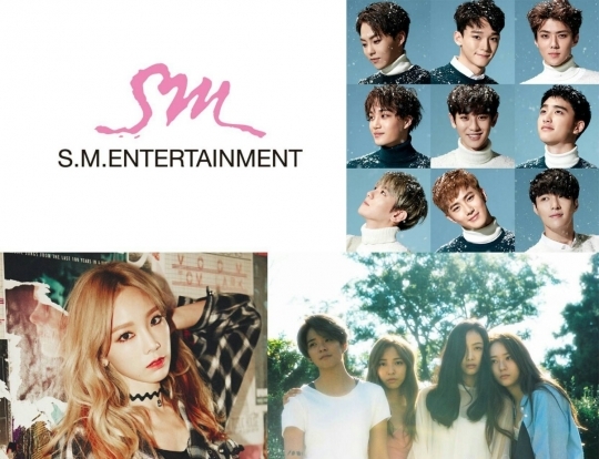 160307 SM公司获Gaon chart2015年第四季度音源唱片榜1位 泰妍展现强大音源实力