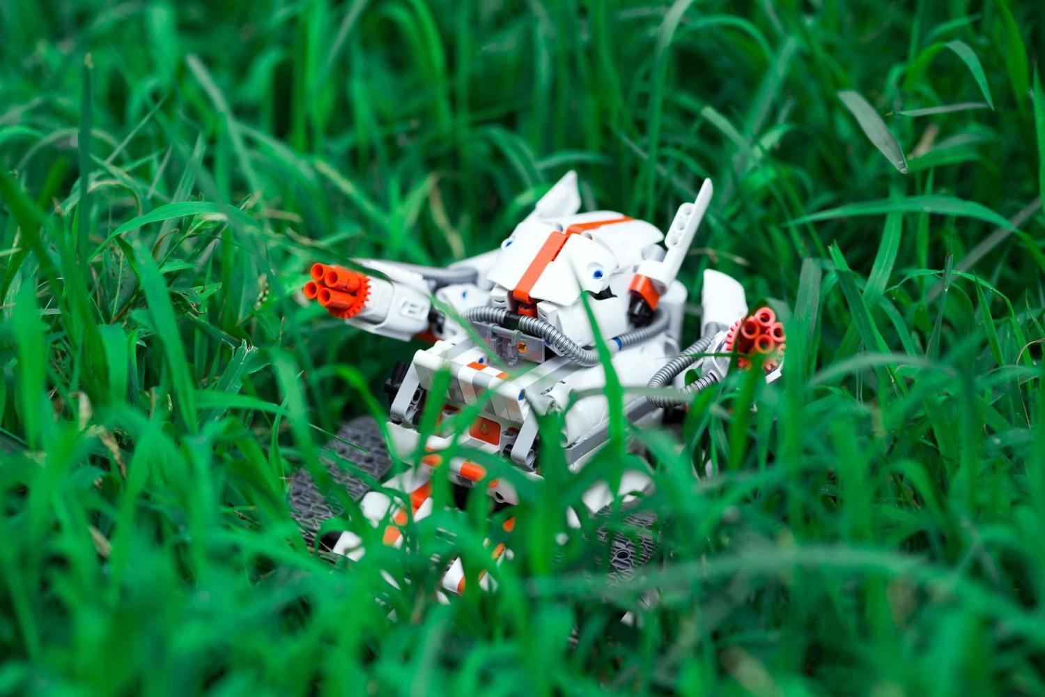 评测｜米兔积木机器人履带机甲，培养未来天才工程师