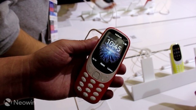 Nokia一代神机 3310携3G版本号月现身