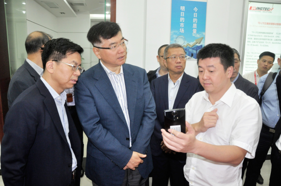 中国移动通信李跃首席总裁来访闻泰科技 彼此有希望在多行业进行协作