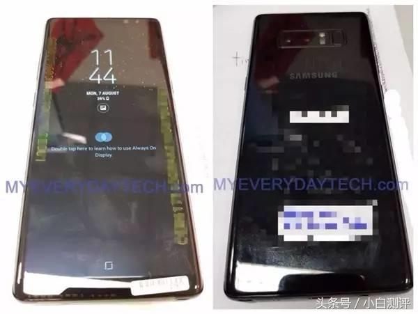 机皇亮相 中国发行三星Note8配备一览无余 显卡跑分超过预估