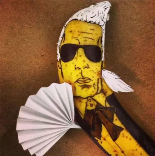 这是哪个丧心病狂？把香蕉画成这样！谁还敢吃啊啊啊？