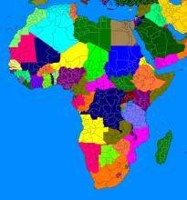 为什么很多非洲国家间的国界像刀切一样直？